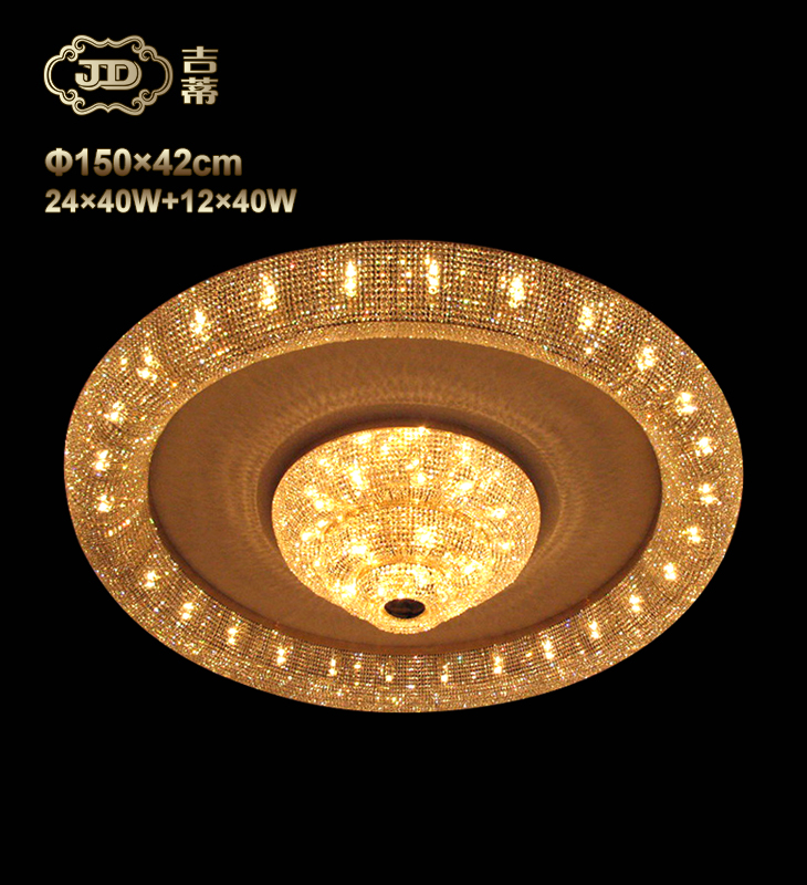 吸顶灯 捷克原装进口现代大型圆形水晶吸顶灯 ￥169999元 会员优惠