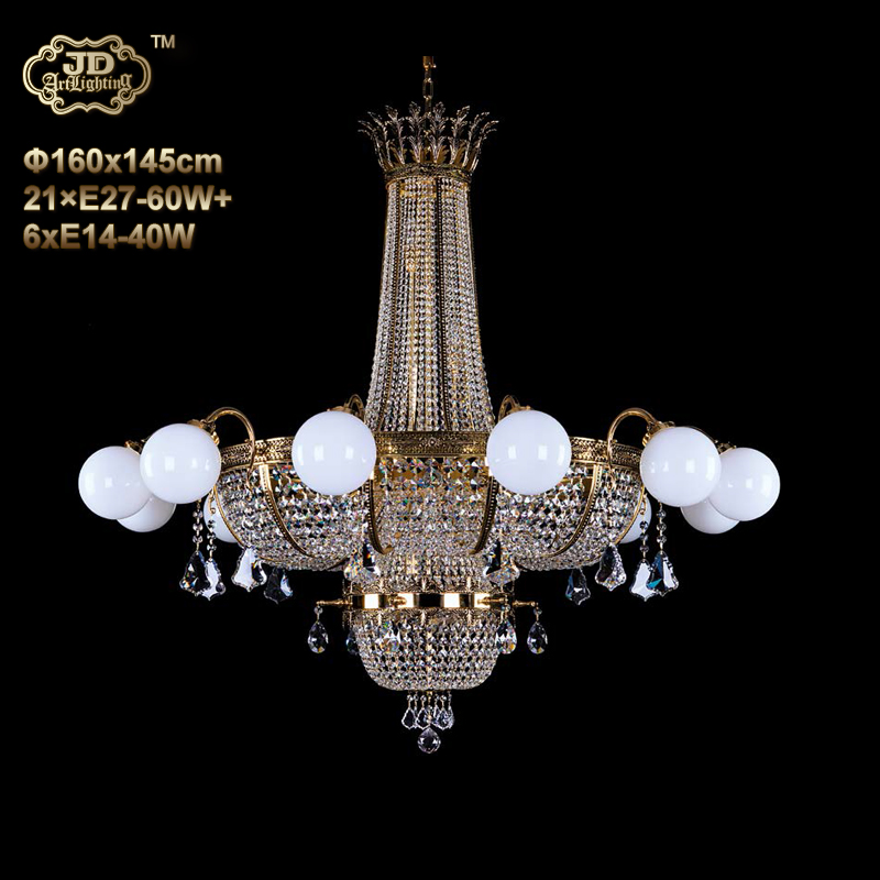 水晶吊灯 捷克工厂直供原装进口27头水晶吊灯 ￥114599元 会员优惠